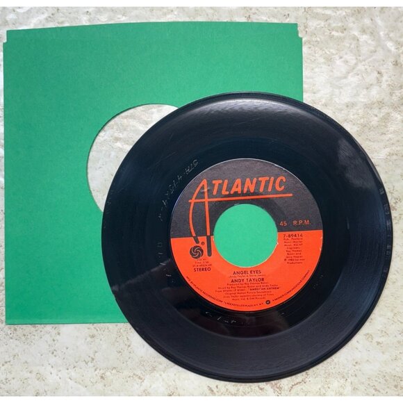Andy Taylor Take It Easy / Angel Eyes 45 Rock 80s American Anthem Soundtrack - Picture 5 of 6